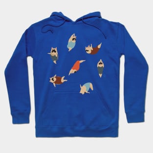 Frenchie Swimmer Hoodie